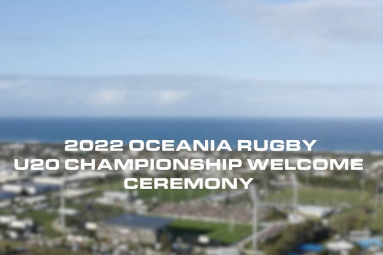 2022 Oceania Rugby U20's Championship Opening Ceremony