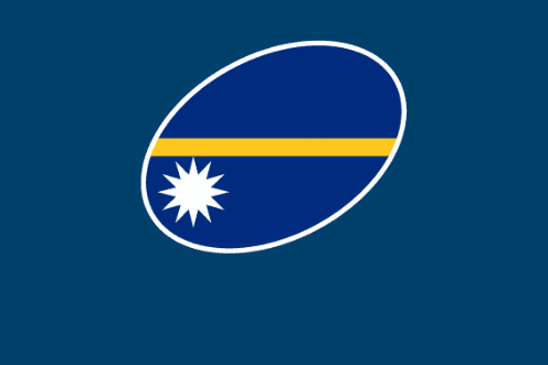 Oceania Nauru_Flag_White Stroke