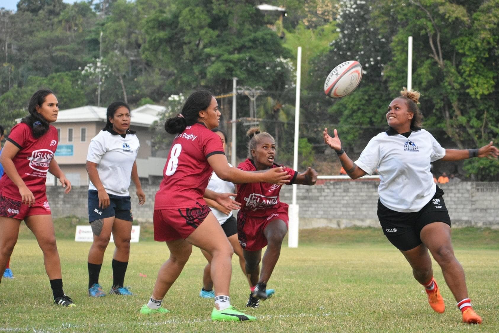 Solomon Islands Sevens Competition Semi final action between Diesel vs HHH (Image - Elton Lonaratha Jnr/SunSPORTS)
