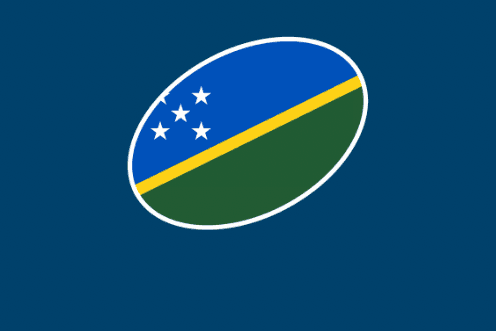 Oceania Solomon Islands_Flag_White Stroke