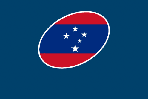Oceania Samoa_Flag_White Stroke
