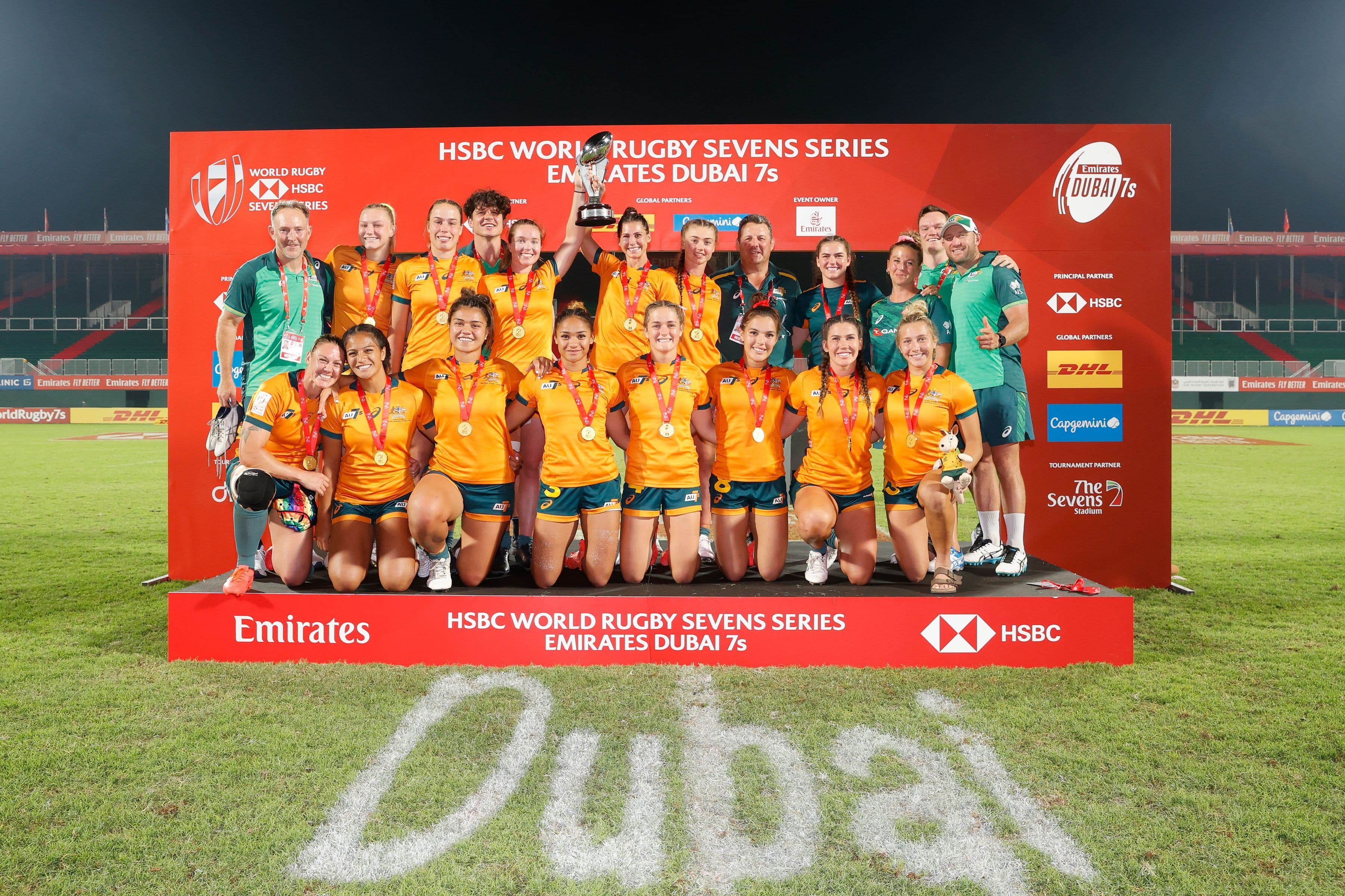 2021 Dubai World Series Champions Australia