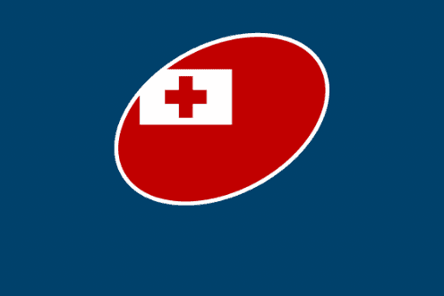Oceania Tonga_Flag_White Stroke
