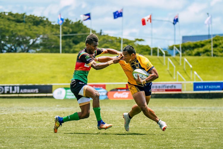 Vanuatu v Nauru during the 2019 Oceania Rugby Sevens Championship