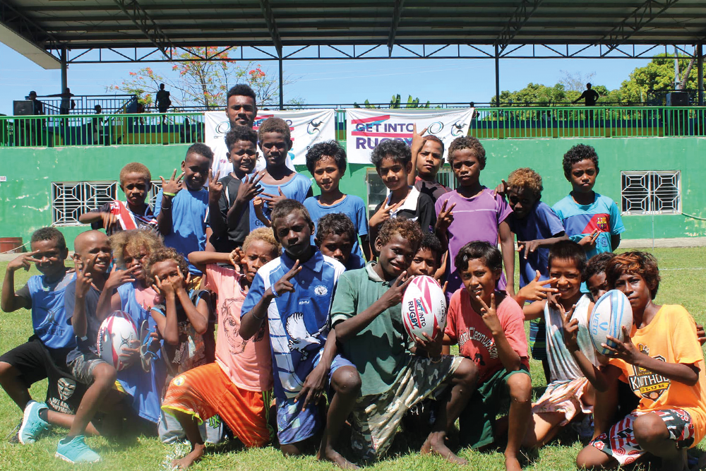 Some of the participants that were part of the first ever GIR Festival Solomon Island