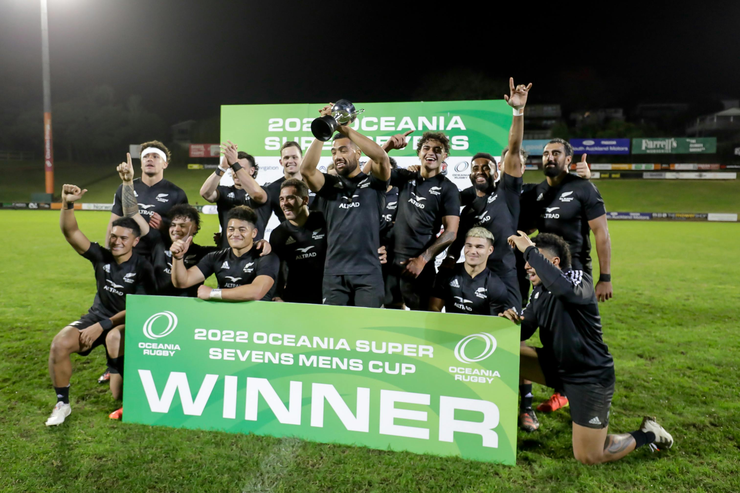 All Black Sevens win 2022 Oceania Rugby Super Sevens