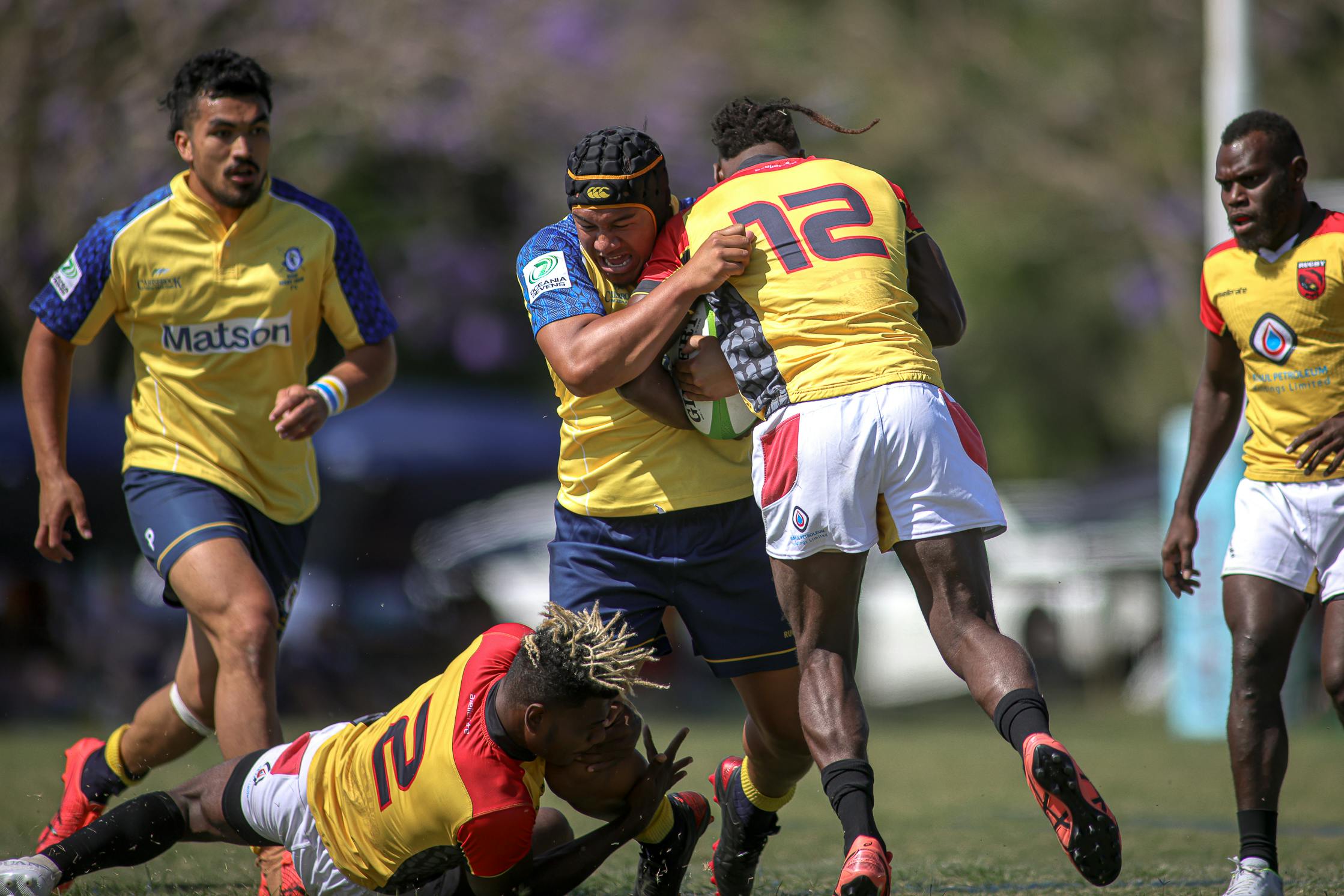 Niue upset Papua New Guinea on day one of 2022 Oceania Rugby Sevens Challenge