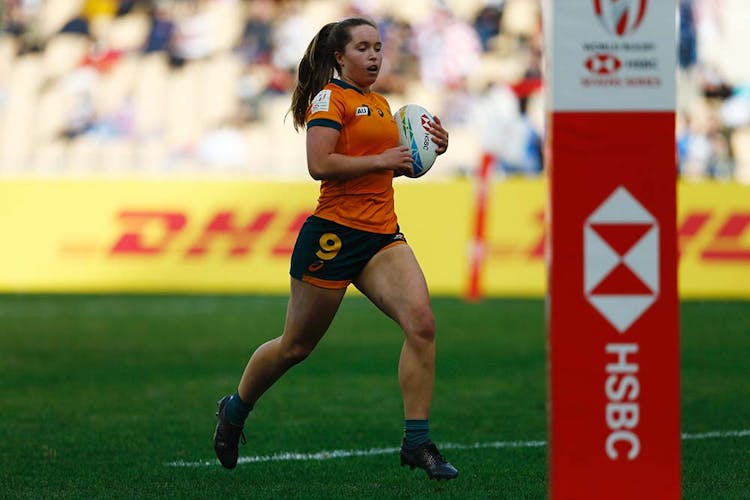 Tia Hinds crosses for Australia in Spain | World Rugby