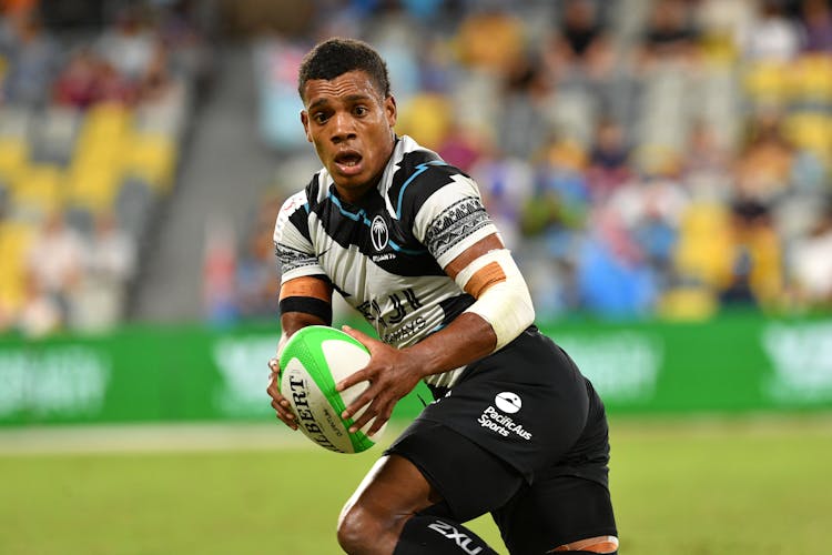 Fiji Sevens star Napolioni Bolaca is amongst the first signed to the Fijian Drua. Pictured here during the PacificAus Sports Oceania Sevens (Townsville June 2021) (Photo: Alix Sweeney)